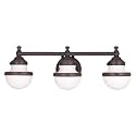Livex Lighting 5713-67 Oldwick 3-Light Bath Light, Olde Bronze