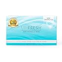 LIVFRESH Teeth Whitening Strips, 28 Strips, 14 Treatments, Great for Sensitive Teeth, Results in 14 Days, Enamel Safe, Coconut Oil & Hydrogen Peroxide, No Slip Teeth Whitener