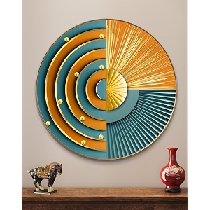 livin39luxe paintings abstract modern art premium sparkle lamination golden slim frame 40 cm x 40 cm large size for homeofficehotel painting grm-15