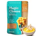 LIVING JIN Vegan Cheddar Magic Cheese Sauce Powder 16oz, Plant-Based