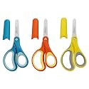 LIVINGO Kids Safety Scissors 3 Pack, 5" Blunt School Craft