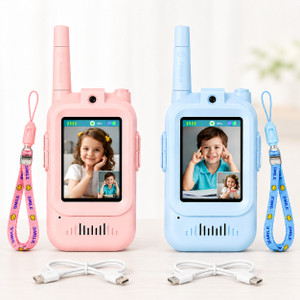 livora video walkie-talkies with interactive features for kids