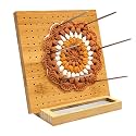 LIVSMON Crochet Blocking Board with 10 Stainless