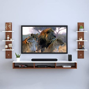 livster engineered wood tv unit for 32 inch led tv  compact  stylish design  livster engineered wood tv entertainment unit