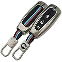 LivTee Metal Silicon Key Cover Compatible with Maruti Suzuki jimny Baleno Grand Vitara XL6 Swift New Brezza 2022 Ertiga Dzire 2 Button Key Special Feature Visibilitye in Low-Ligh Condition (B-Suzuki)