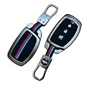LivTee Metal Silicon Key Cover Compatible with Maruti Suzuki jimny Baleno Grand Vitara XL6 Swift New Brezza 2022 Ertiga Dzire 2 Button Key Special Feature Visibilitye in Low-Ligh Condition (B-Suzuki)
