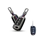 LivTee Metal Silicon Key Cover Compatible with Hyundai Creta, Venue, Tucson, Alcazar, I20, Grand i10 Nios, Aura, Xcent, Exter 3 Button Smart Flip Key Cover (Hyundai Flip 3 Button)