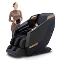 Lixo LI4405 Neo Full Body Massage Chair for Home | 4D Mechanism | 24 Auto Programs | SL Track | Dual Zero Gravity | Voice Control | Heating | Bluetooth | Foot Rollers | Touch Controller - Black