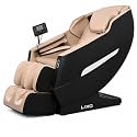 Lixo Massage Chair-LI4400A, Comfort with 22 Auto Wellness Programs, 4 Innovative Features, Rotary Switch, Bluetooth & LCD Screen | Prime Triple-Core Massage Chair for Full Body (LI4400A_Brown+Black)