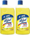 Lizol Disinfectant Surface Cleaner Citrus 2 x