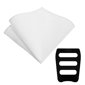 LJBFNN Pocket Squares Handkerchiefs for Men Soft