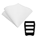 LJBFNN Pocket Squares Handkerchiefs for Men Soft