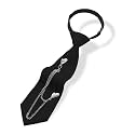 LJBFNN Pre-Tied Ties for Women with Metal