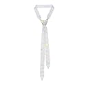 LJBFNN Ties for Women, Sparkling Rhinestone Womens Tie Long Thin Crystal Necktie for Party Prom Wedding Cosplay Beach Daily