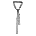 LJBFNN Ties for Women, Sparkling Rhinestone Womens Tie Long Thin Crystal Necktie for Party Prom Wedding Cosplay Beach Daily