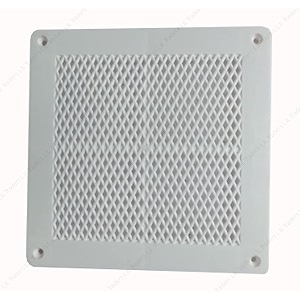 electric chimney vent pipe cover exhaust fan mosquito net dust controller - square type air grille for ducting - 7 inch square - 1 piece