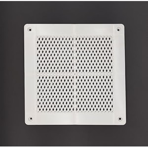 electric chimney vent pipe cover exhaust fan chimney vent pipe cover mosquito net dust controllersquare type air vent grille cover ducting - 7 inch square - 3 piece