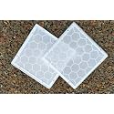 Electric Chimney Vent Pipe Cover, Exhaust Fan Chimney Vent Pipe Cover Mosquito Net Dust Controller/Square Type Air Vent Grille Cover Ducting / 12 Inch Square - Pack Of 5