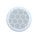 Exhaust Fan/Chimney Vent Pipe/Wall Air Vent Cover And Mosquito Net Dust controller, Material - Polypropylene, Color - White (6 Inch Round, 1 Piece) Chimney Exhaust Pipe Cowl Cover