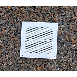 wall exhaust fanchimney vent pipe cover and mosquito net dust controllerair vent grille cover ducting 7 inch square 4 piece