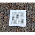 Wall Exhaust Fan/Chimney Vent Pipe Cover And Mosquito Net Dust controller/Air Vent Grille Cover Ducting (7 Inch Square, 5 Piece)