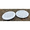 Wall Exhaust Fan/Chimney Vent Pipe Cover And Mosquito Net Dust controller/Air Vent Grille Cover Ducting (6 Inch Round, 2 Piece)