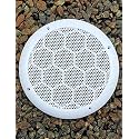 Wall Exhaust Fan/Chimney Vent Pipe Cover And Mosquito Net Dust controller/Air Vent Grille Cover Ducting (8 Inch Round, 3 Piece)