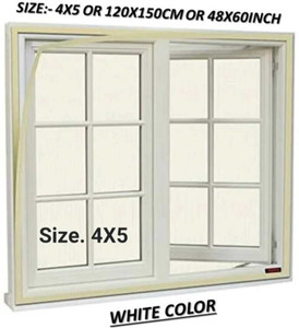 lkg enterprises lkg 45 ft white window mosquito net with self-adhesive hook tape polyester washable adults mosquito net