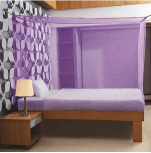 lkg enterprises lkg 77 ft purple bed net polyester washable adults mosquito net 77 purplr bed box