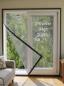lkg enterprises LKG 3*4 WHITE WINDOW NET Polyester Washable Adults Mosquito Net