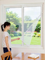 lkg enterprises LKG 4*5 WHITE WIN NET Polyester Washable Adults Mosquito Net