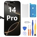 LL TRADER Screen Replacement for iPhone 14 pro 6.1" FHD with Repair Kits