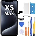 LL TRADER Screen Replacement for iPhone Xs MAX 6.5" LCD with Repair Kits