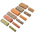 LLIKED 200 Assorted Flat Coin Wrappers - Penny Nickel Dime Quarter Dollar