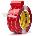 LLPT Double Sided Heavy Duty Mounting Tape, 2" x 18Ft, Clear