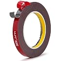 LLPT Double Sided Heavy Duty Mounting Tape, 1/2" x 18Ft, Gray