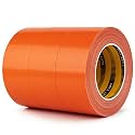 LLPT Duct Tape Industrial Grade 3 Pack 2" x 35 Yards Each Roll Fresh Orange