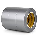 LLPT Duct Tape Industrial Grade 3 Pack 2" x 35 Yards Each Roll, Silver