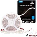 LLTOP RV Awning Lights 12VDC Waterproof LED Strip Daylight White 13FT