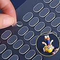 LMJIA Sticky Tack for Wall Hanging (0.31"*0.51"-1000) Pcs — Removable Poster Putty &amp; Mounting Putty, Double-Sided Adhesive Dots for Damage-Free Decor, Balloons &amp; Crafts