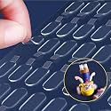 LMJIA Sticky Tack for Wall Hanging (0.31"*0.51"-100 Pcs) — Removable Poster Putty &amp; Mounting Putty, Double-Sided Adhesive Dots for Damage-Free Decor, Balloons &amp; Crafts