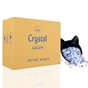 LMJP Crystal Cat Litter for Long-Lasting Odor Control, Non-Clumping, 24lb