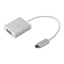 LMP USBC-VGA-S – USB-C/3.1 to VGA Adapter Made of Aluminium, Silver