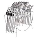 100% Stainless Steel Spoon Holder/Rack/Stand for Kitchen and Dinning Table (Multi Design Only Stand)