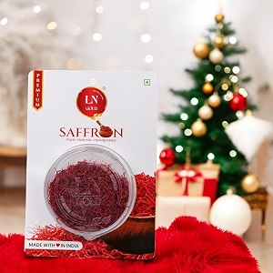 ln gold saffron 35 grams pure kashmiri mongra kesarsafronkesharsafrone value pack grade a for pregnant women baby pooja biryani tilak milk and skin pack of 7 boxes 7box x 5 gram 35g
