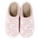 LNERIP Slippers Winter Womens Mens Fluffy Plush Slippers Animals Cute Cartoon House Slippers Cuddly Warm Shoes Indoor Outdoor Girls Women
