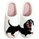 LNERIP Slippers Winter Womens Mens Fluffy Plush Slippers Animals Cute Cartoon House Slippers Cuddly Warm Shoes Indoor Outdoor Girls Women