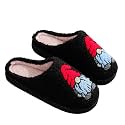 LNERIP Slippers Winter Womens Mens Fluffy Plush Slippers Animals Cute Cartoon House Slippers Cuddly Warm Shoes Indoor Outdoor Girls Women