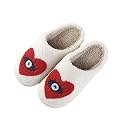 LNERIP Slippers Winter Womens Mens Fluffy Plush Slippers Animals Cute Cartoon House Slippers Cuddly Warm Shoes Indoor Outdoor Girls Women