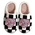 LNERIP Slippers Winter Womens Mens Fluffy Plush Slippers Animals Cute Cartoon House Slippers Cuddly Warm Shoes Indoor Outdoor Girls Women